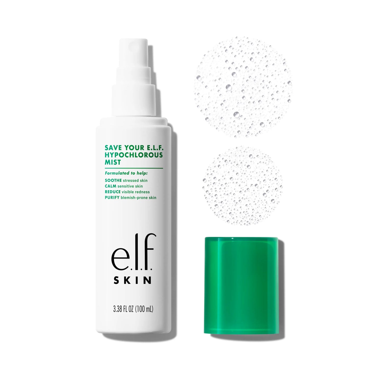 E.L.F. save Your E.L.F. Hypochlorous Mist - Soothe, Purify, and Calm Redness in Eczema and Blemish Prone Skin